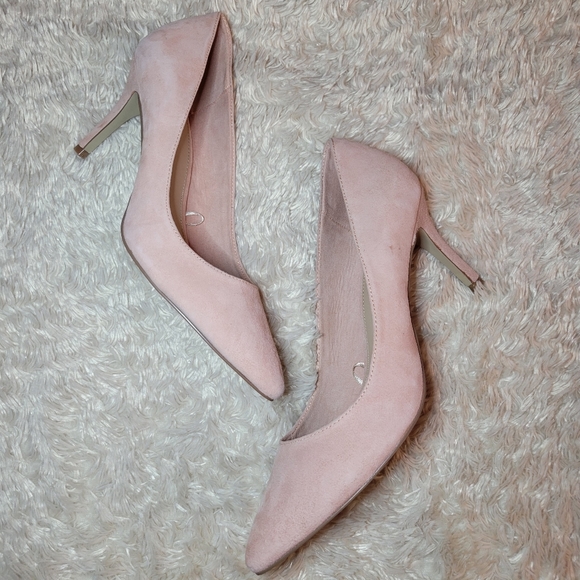 Gap Suede Classic Pump in Dusty Rose, Size 9 - Picture 2 of 3